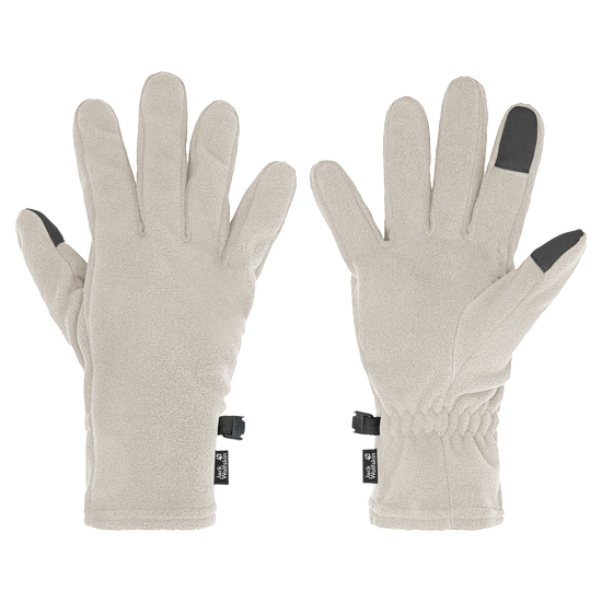 Jack Wolfskin REAL STUFF GLOVE Pale Sand – Detail