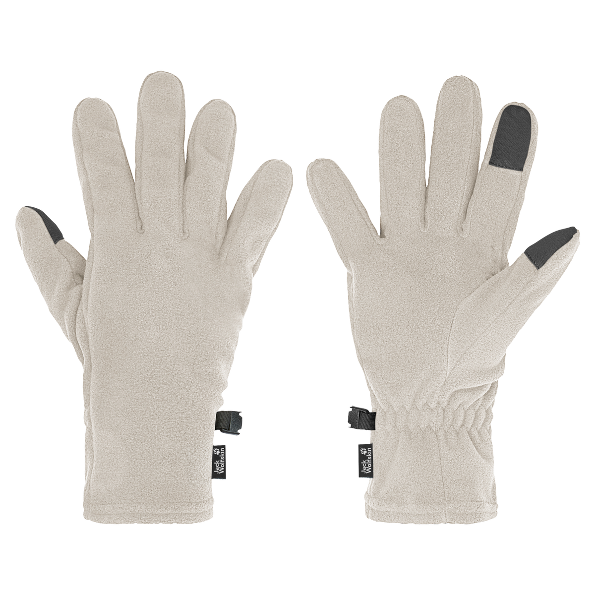 Jack Wolfskin REAL STUFF GLOVE Pale Sand – Detail
