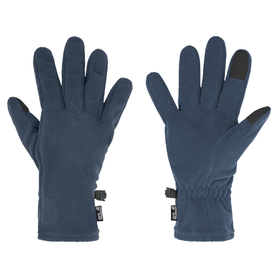 Jack Wolfskin REAL STUFF GLOVE Midnight Sky – Detail