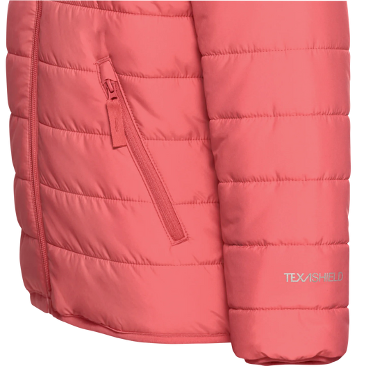 Jack Wolfskin ZENON JACKET KIDS sunset coral 176 - PeakStyle