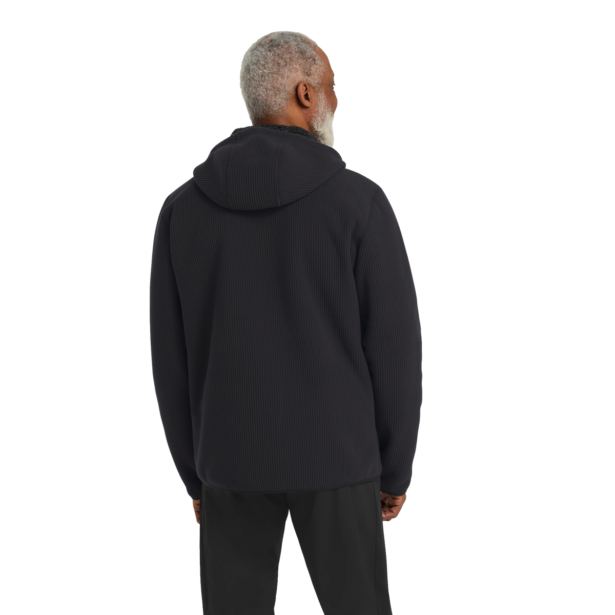 Jack Wolfskin LAKE RIDGE HOODED Jacke Herren – Black – 1-ma120