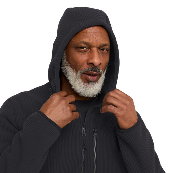 Jack Wolfskin LAKE RIDGE HOODED Jacke Herren – Black – 4-ma125