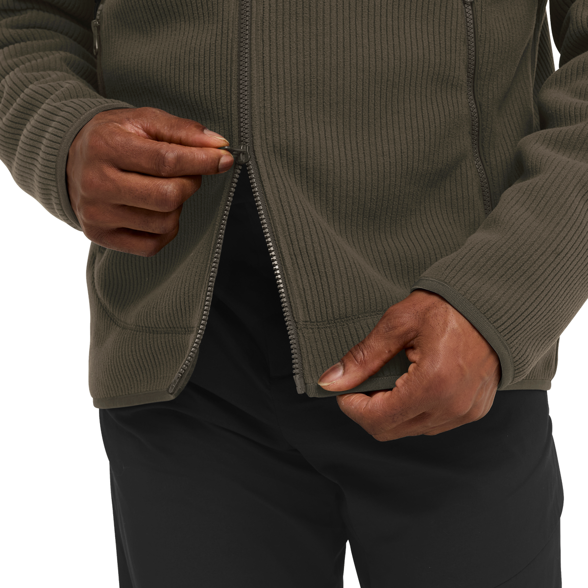 Jack Wolfskin LAKE RIDGE HOODED Jacke Herren – Obsidian Moss – 4-ma131