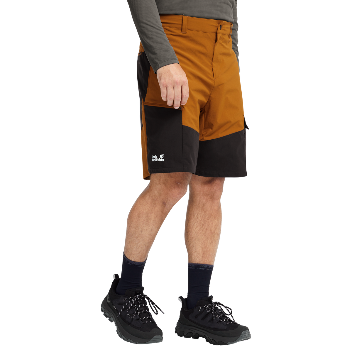 Jack Wolfskin APEX HIKE TEXAPORE LOW Herren Black – Ansicht 2