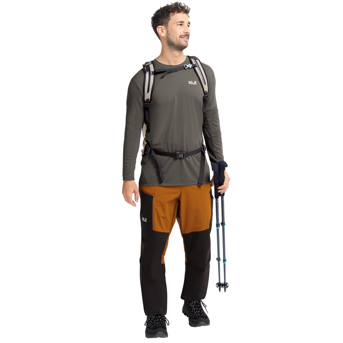 Jack Wolfskin APEX HIKE TEXAPORE LOW Herren Black – Ansicht 4