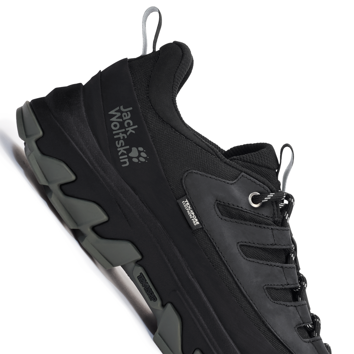 Jack Wolfskin APEX HIKE TEXAPORE LOW Herren Black – Ansicht 8