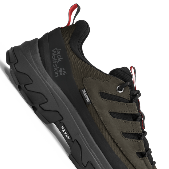 Jack Wolfskin APEX HIKE TEXAPORE LOW Herren Obsidian Moss – Ansicht 8