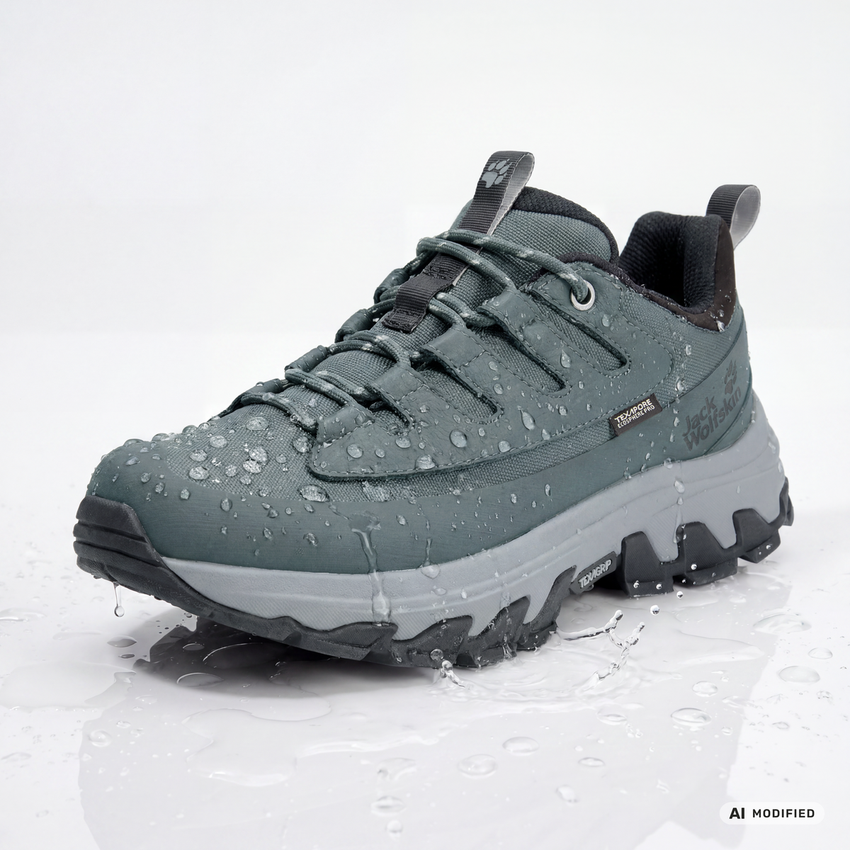 Jack Wolfskin APEX HIKE TEXAPORE LOW Damen Grey Odessa – Ansicht 8