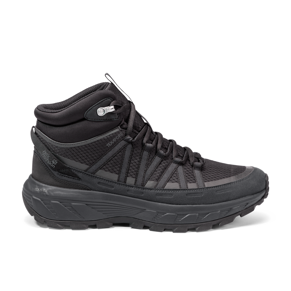 Jack Wolfskin WILD HIKE TEXAPORE MID Herren – Black – 1-f100