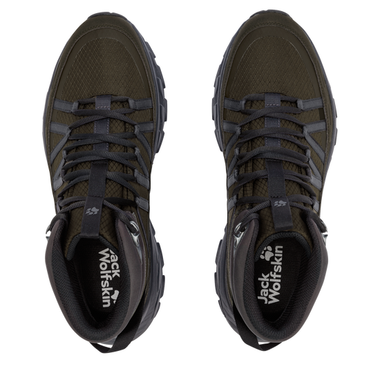 Jack Wolfskin WILD HIKE TEXAPORE MID Herren – Obsidian Moss – 9-f600