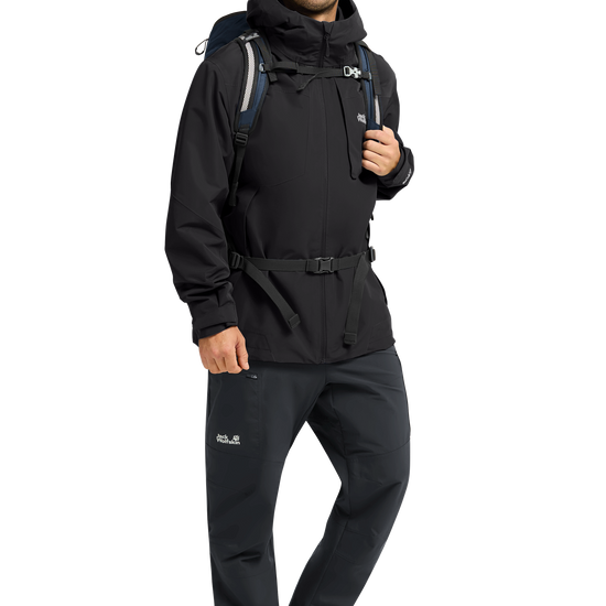 Jack Wolfskin FLEXTRAIL 2L Jacke Herren – Black