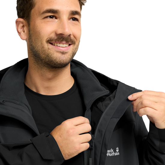 Jack Wolfskin FLEXTRAIL 2L Jacke Herren – Phantom