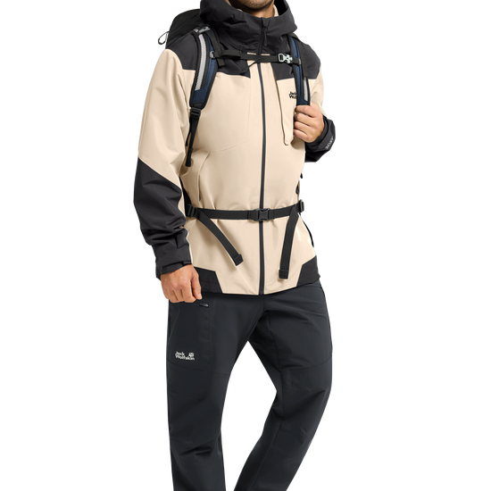 Jack Wolfskin FLEXTRAIL 2L Jacke Herren – Oyster