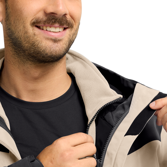 Jack Wolfskin FLEXTRAIL 2L Jacke Herren – Oyster