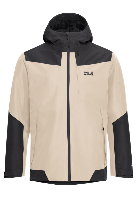 Jack Wolfskin FLEXTRAIL 2L Jacke Herren – Oyster