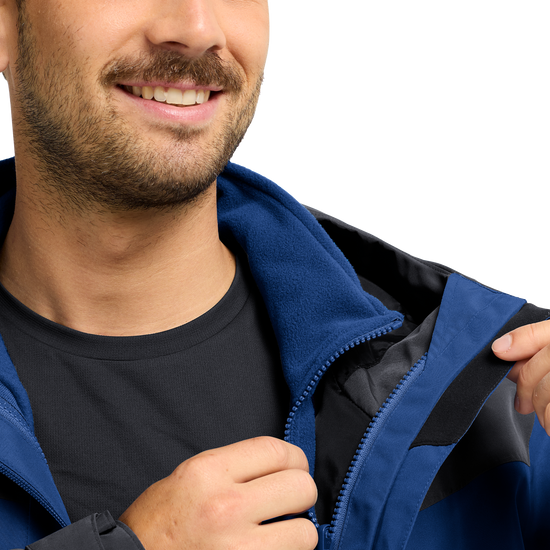 Jack Wolfskin FLEXTRAIL 2L Jacke Herren – Blue Orchid