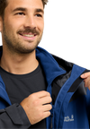 Jack Wolfskin FLEXTRAIL 2L Jacke Herren – Blue Orchid