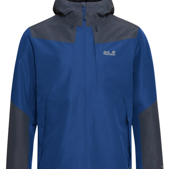 Jack Wolfskin FLEXTRAIL 2L Jacke Herren – Blue Orchid