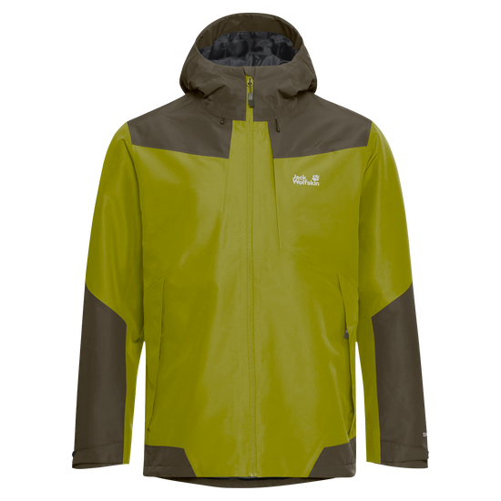 Jack Wolfskin FLEXTRAIL 2L Jacke Herren – Khaki Green