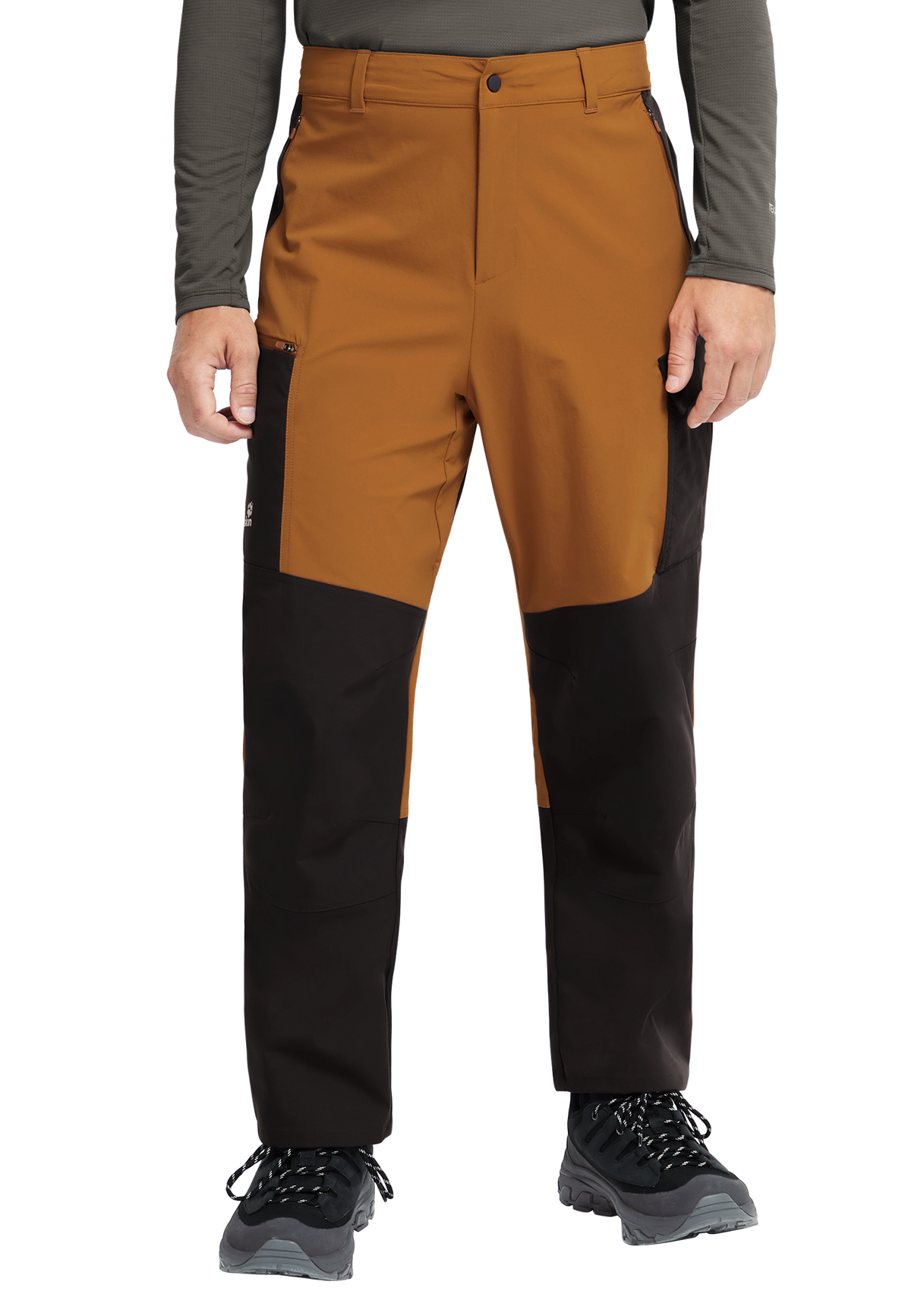 Jack Wolfskin RIDGE HIKE PANTS M Wanderhose Herren – Autumn Leaves