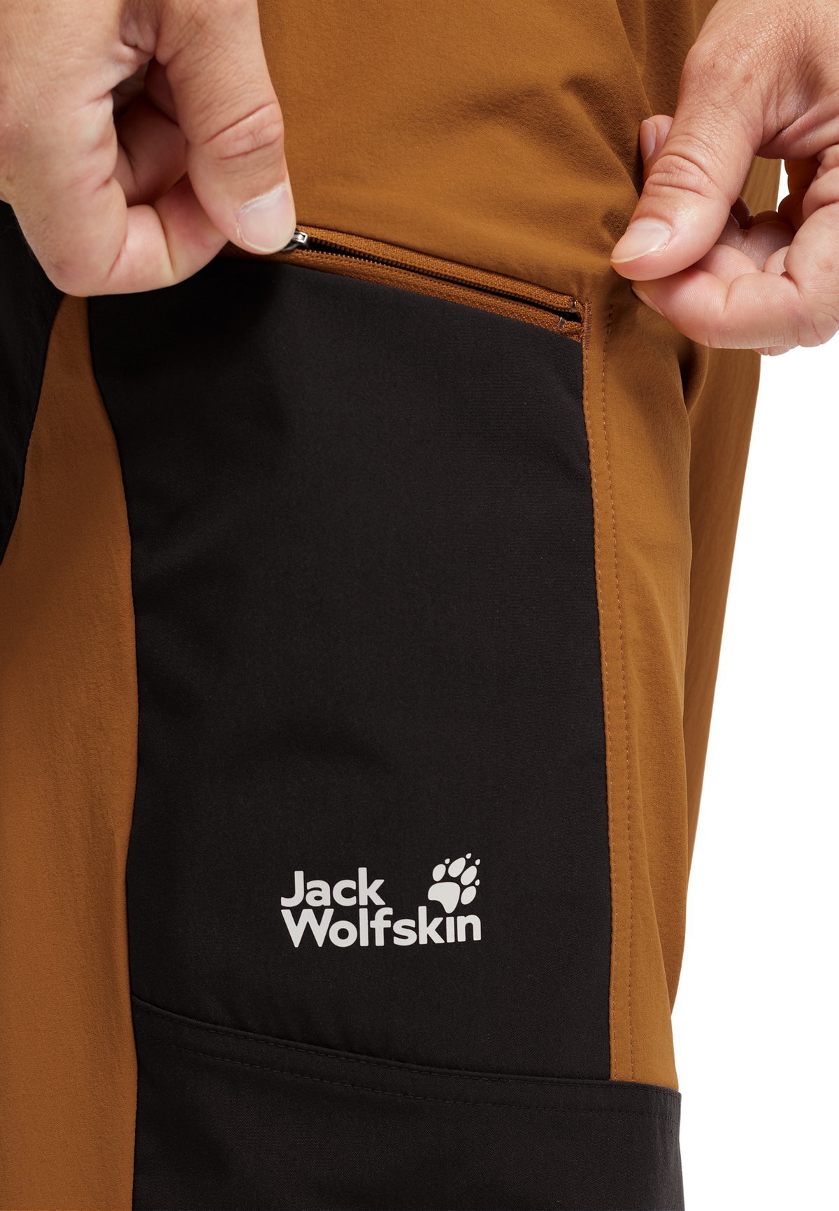 Jack Wolfskin RIDGE HIKE PANTS M Wanderhose Herren – Autumn Leaves