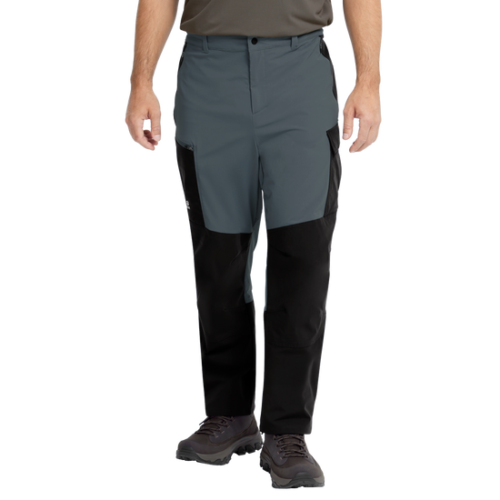 Jack Wolfskin RIDGE HIKE PANTS M Wanderhose Herren – Grey Odessa