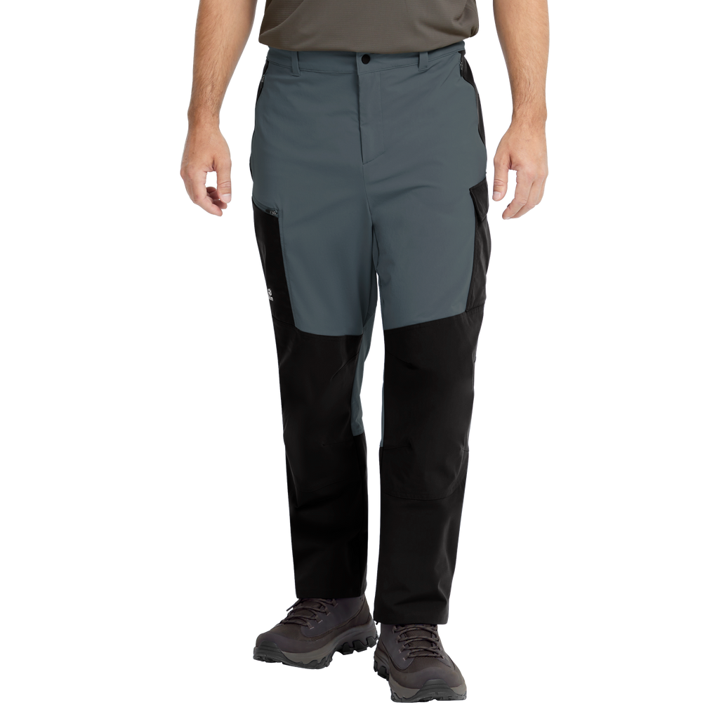 Jack Wolfskin RIDGE HIKE PANTS M Wanderhose Herren – Grey Odessa