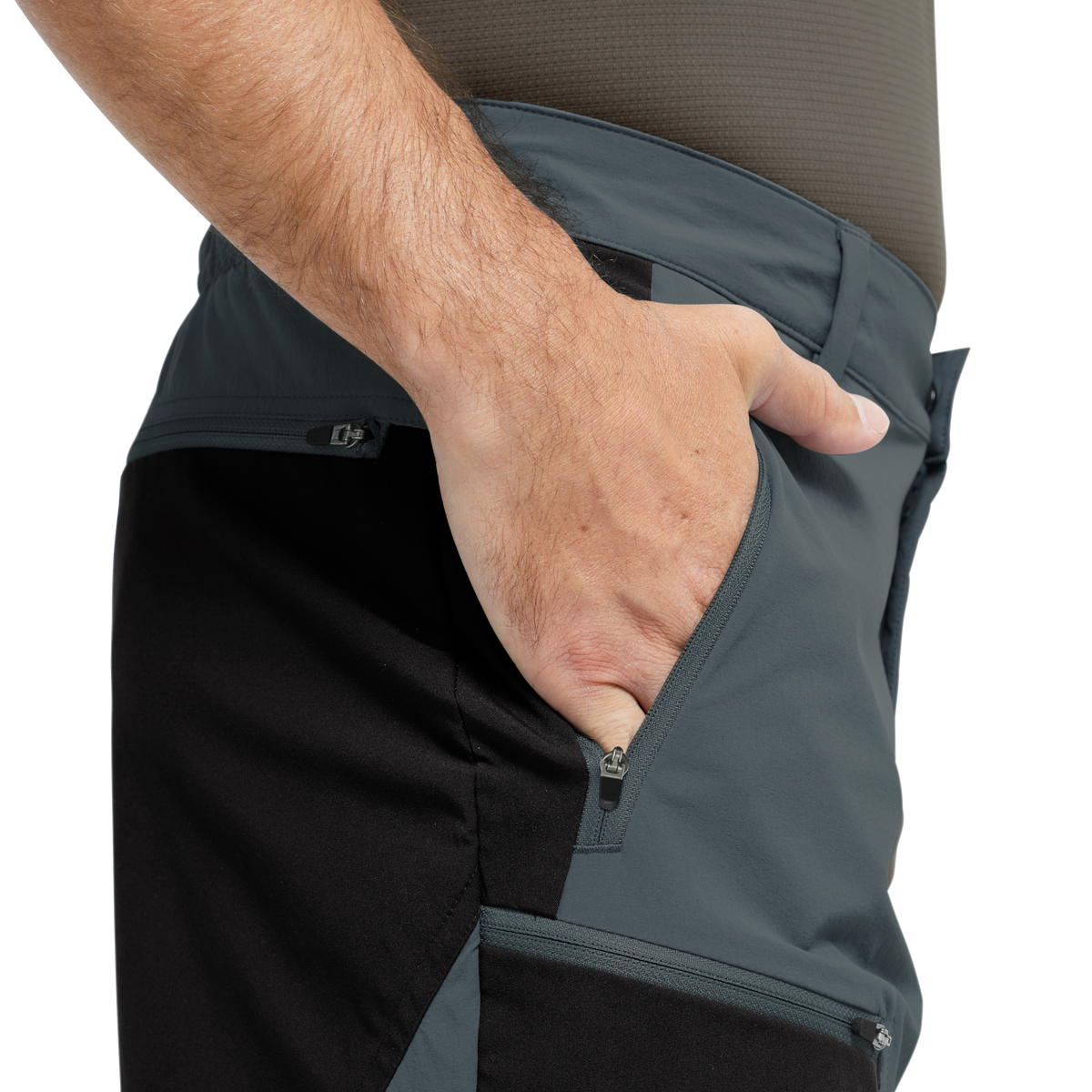Jack Wolfskin RIDGE HIKE PANTS M Wanderhose Herren – Grey Odessa