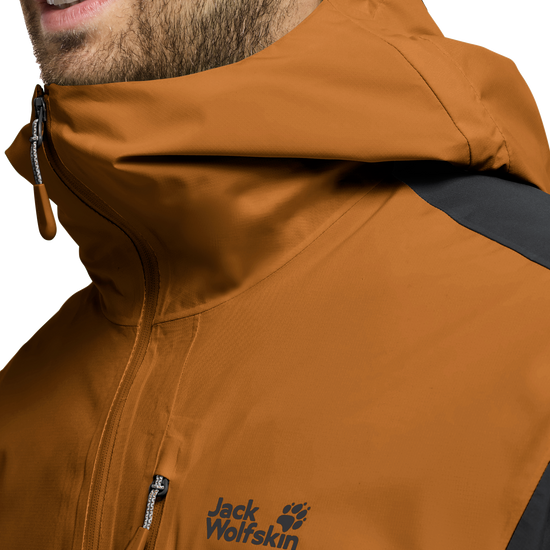 Jack Wolfskin RAINRUSH 2L Jacke Herren – Autumn Leaves