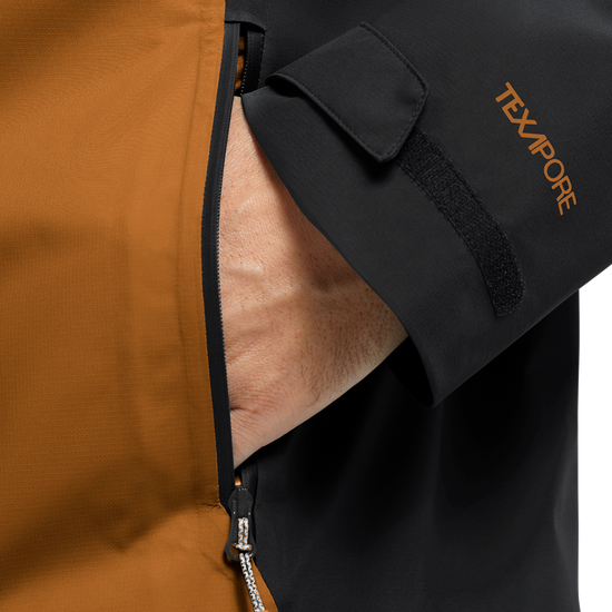 Jack Wolfskin RAINRUSH 2L Jacke Herren – Autumn Leaves