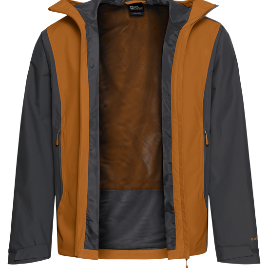 Jack Wolfskin RAINRUSH 2L Jacke Herren – Autumn Leaves
