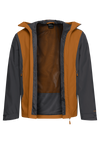 Jack Wolfskin RAINRUSH 2L Jacke Herren – Autumn Leaves