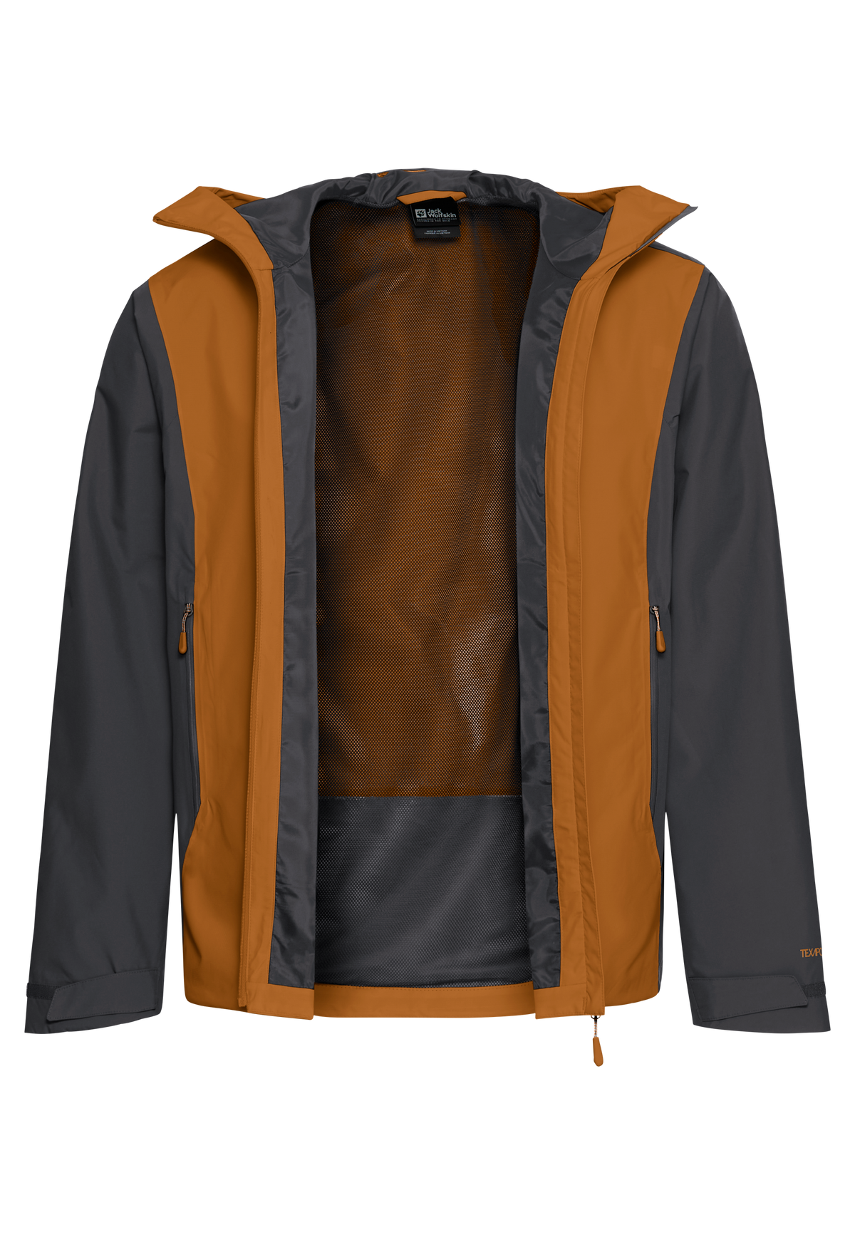 Jack Wolfskin RAINRUSH 2L Jacke Herren – Autumn Leaves