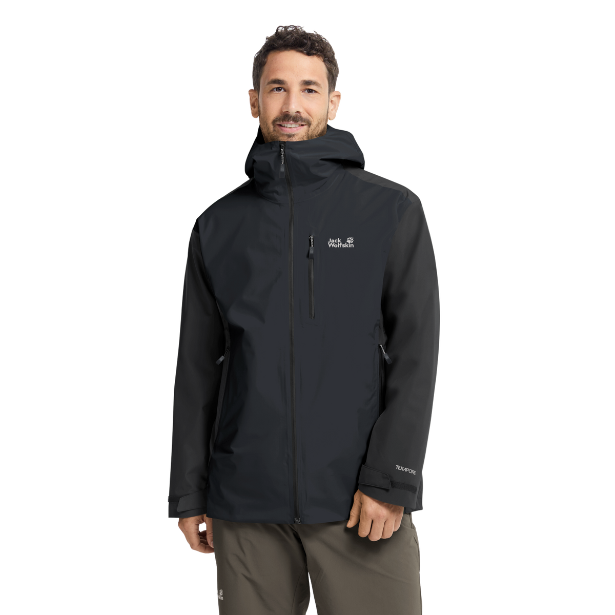 Jack Wolfskin RAINRUSH 2L Jacke Herren – Phantom