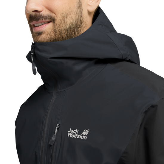 Jack Wolfskin RAINRUSH 2L Jacke Herren – Phantom