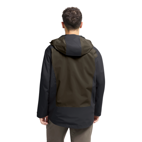 Jack Wolfskin RAINRUSH 2L Jacke Herren – Obsidian Moss
