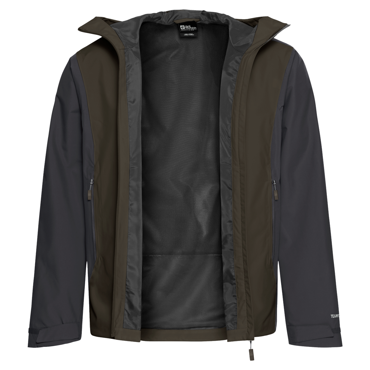 Jack Wolfskin RAINRUSH 2L Jacke Herren – Obsidian Moss