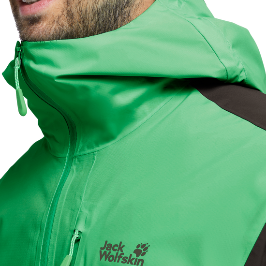 Jack Wolfskin RAINRUSH 2L Jacke Herren – Lizard