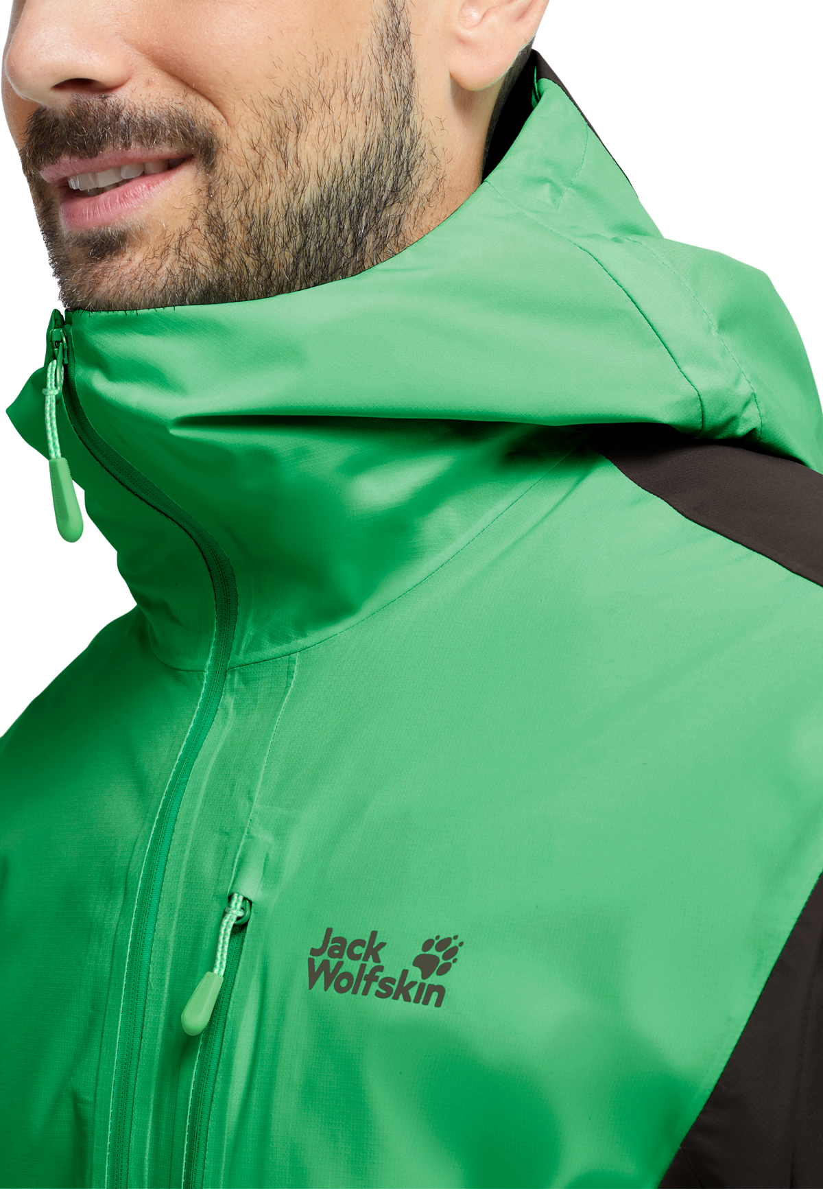 Jack Wolfskin RAINRUSH 2L Jacke Herren – Lizard