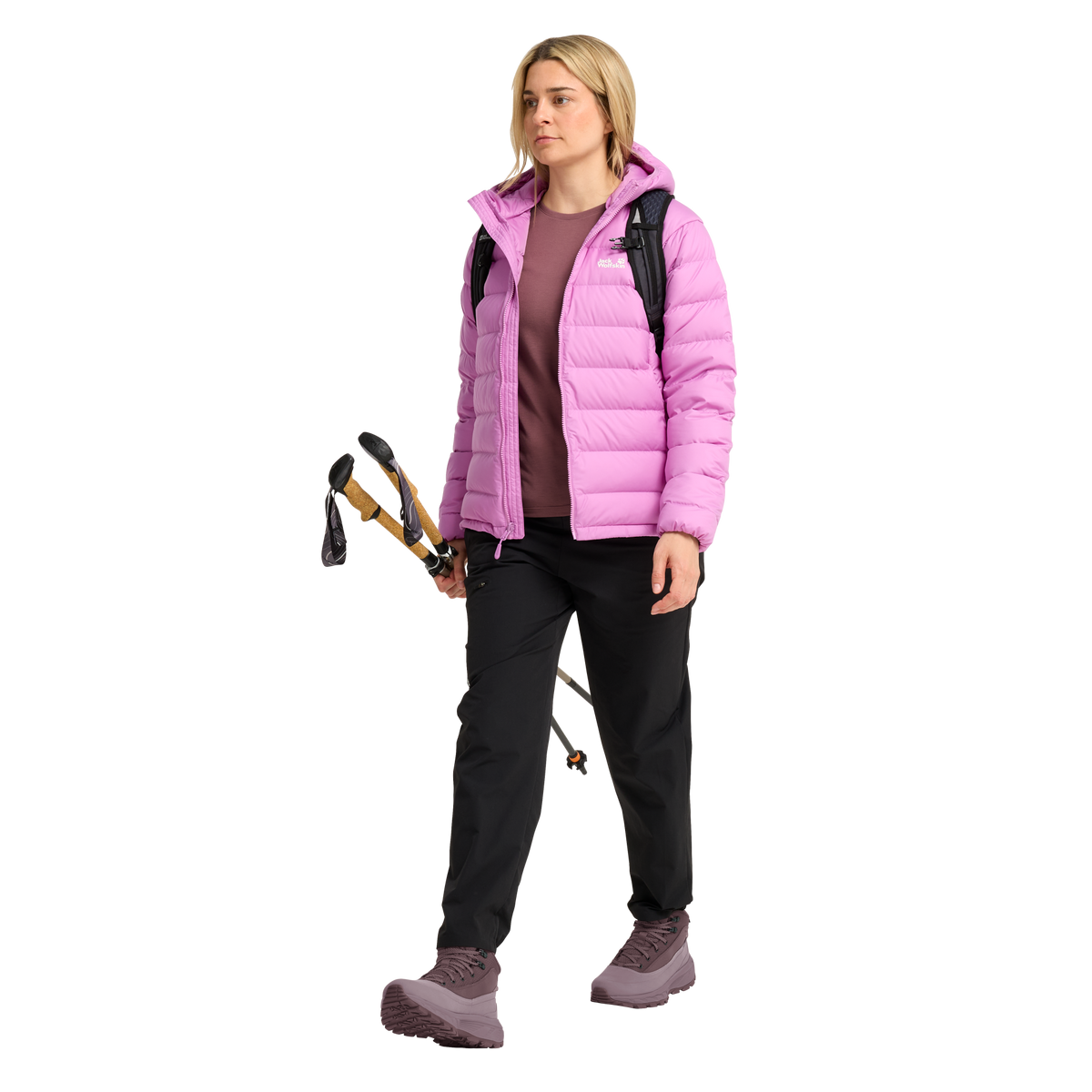 Jack Wolfskin WILD QUEST TEXAPORE MID W Sheer Plum – Studio 3