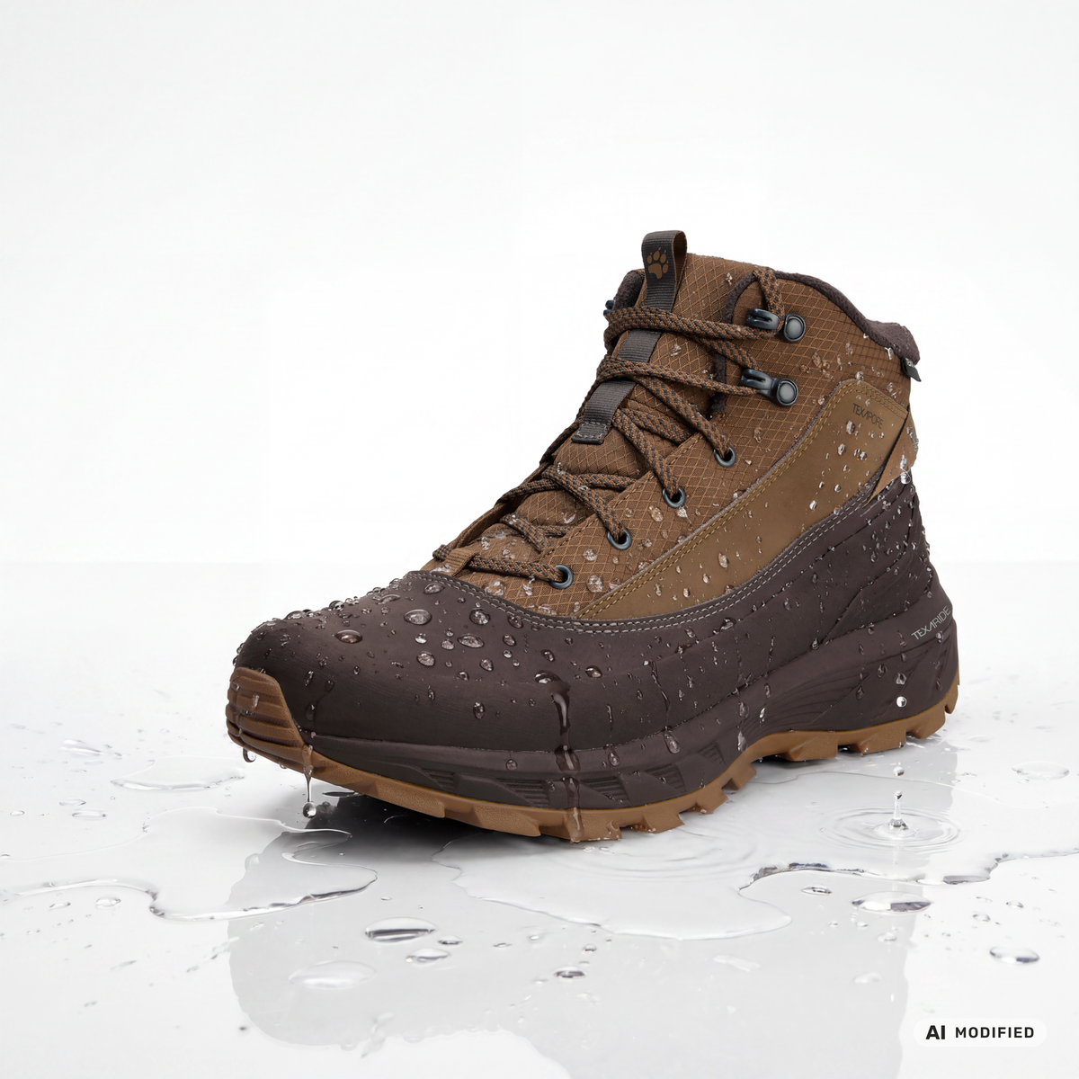 Jack Wolfskin WILD QUEST TEXAPORE MID Herren Fawn – Ansicht 8