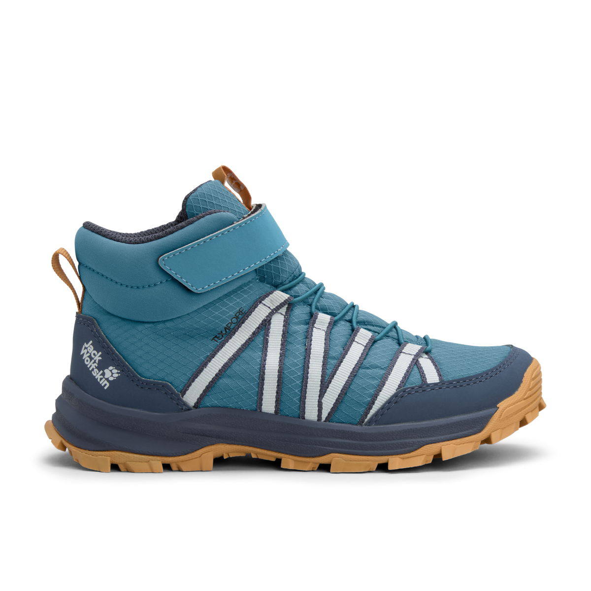 Jack Wolfskin WILD HIKE TEXAPORE MID VC K Kinder Wanderschuhe Galapagos 1