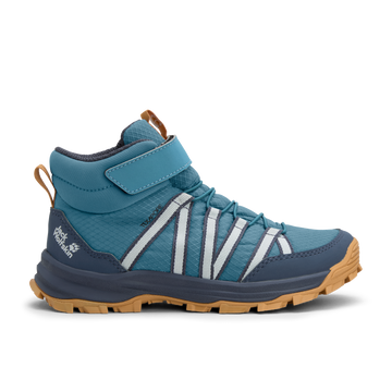 Jack Wolfskin WILD HIKE TEXAPORE MID VC K Kinder Wanderschuhe Galapagos 1
