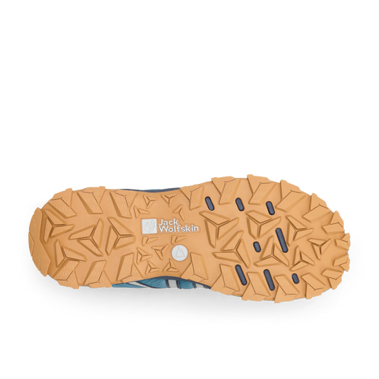 Jack Wolfskin WILD HIKE TEXAPORE MID VC K Kinder Wanderschuhe Galapagos 7