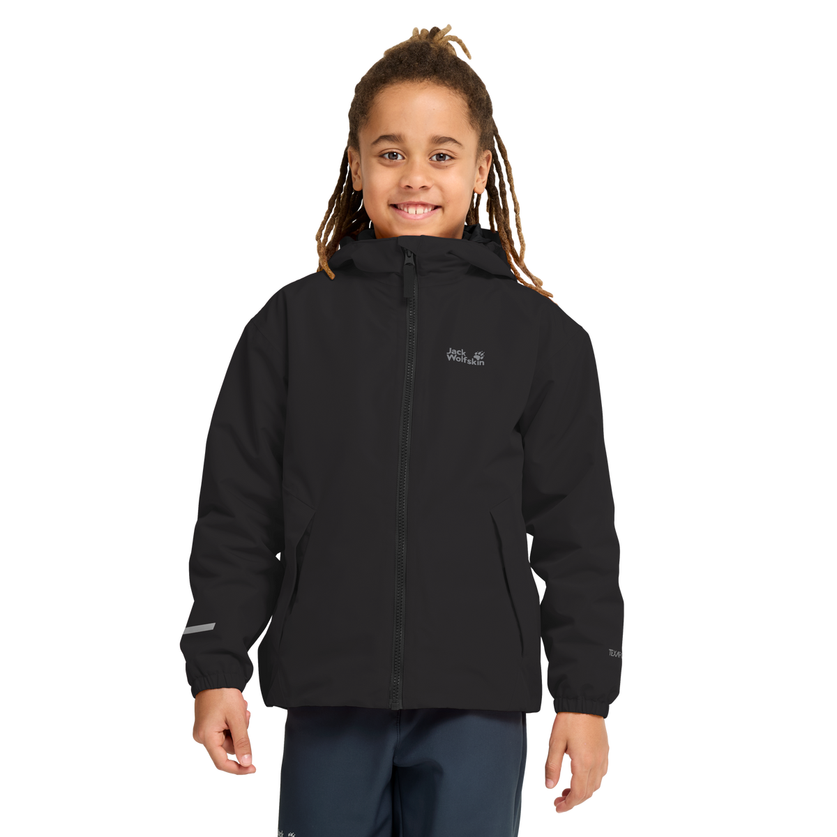 Jack Wolfskin ICELAND 3IN1 Kinder 3-in-1-Jacke – Black – Ansicht 15