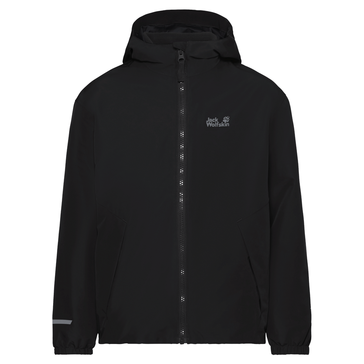 Jack Wolfskin ICELAND 3IN1 Kinder 3-in-1-Jacke – Black – Ansicht 1