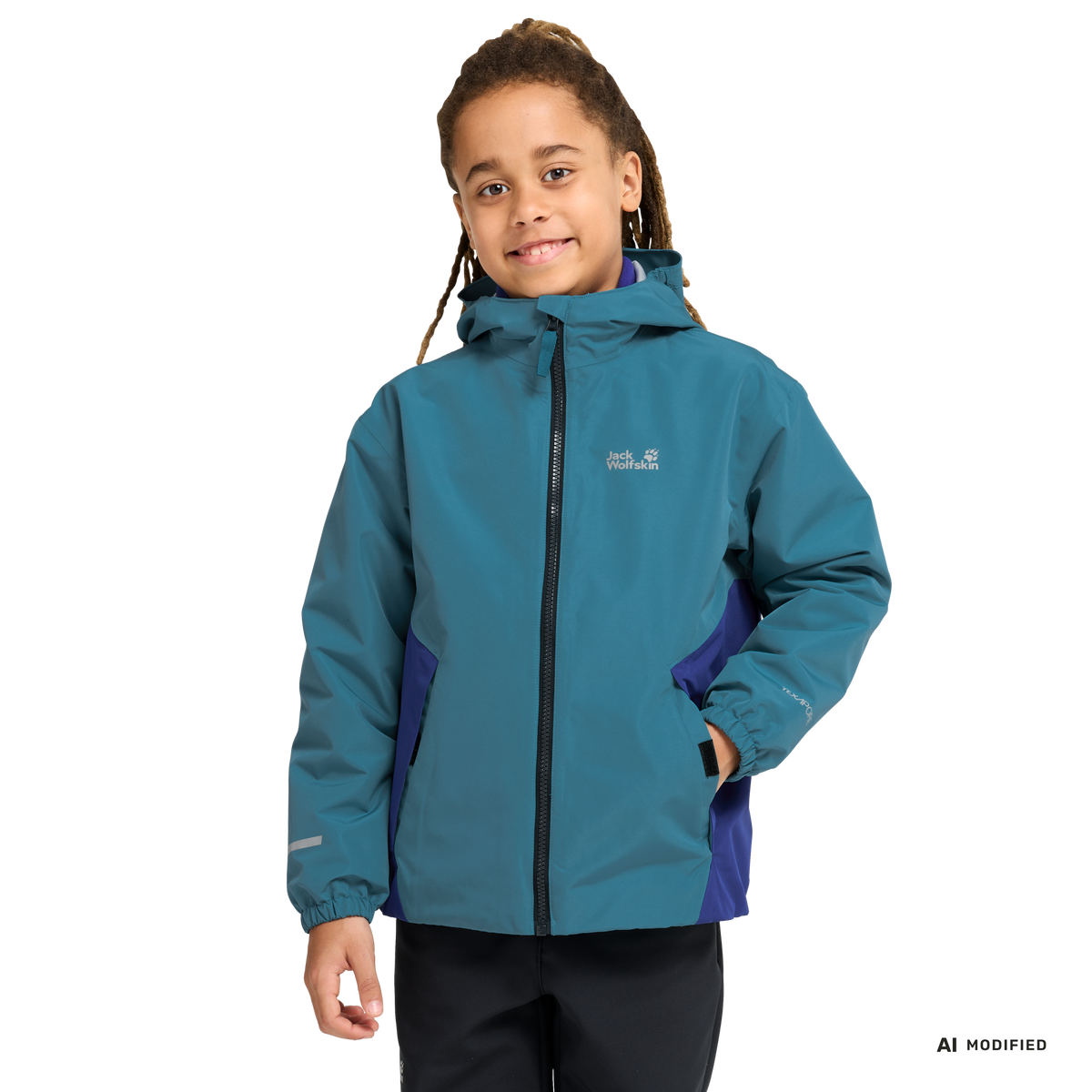 Jack Wolfskin ICELAND 3IN1 Kinder 3-in-1-Jacke – Galapagos – Ansicht 19