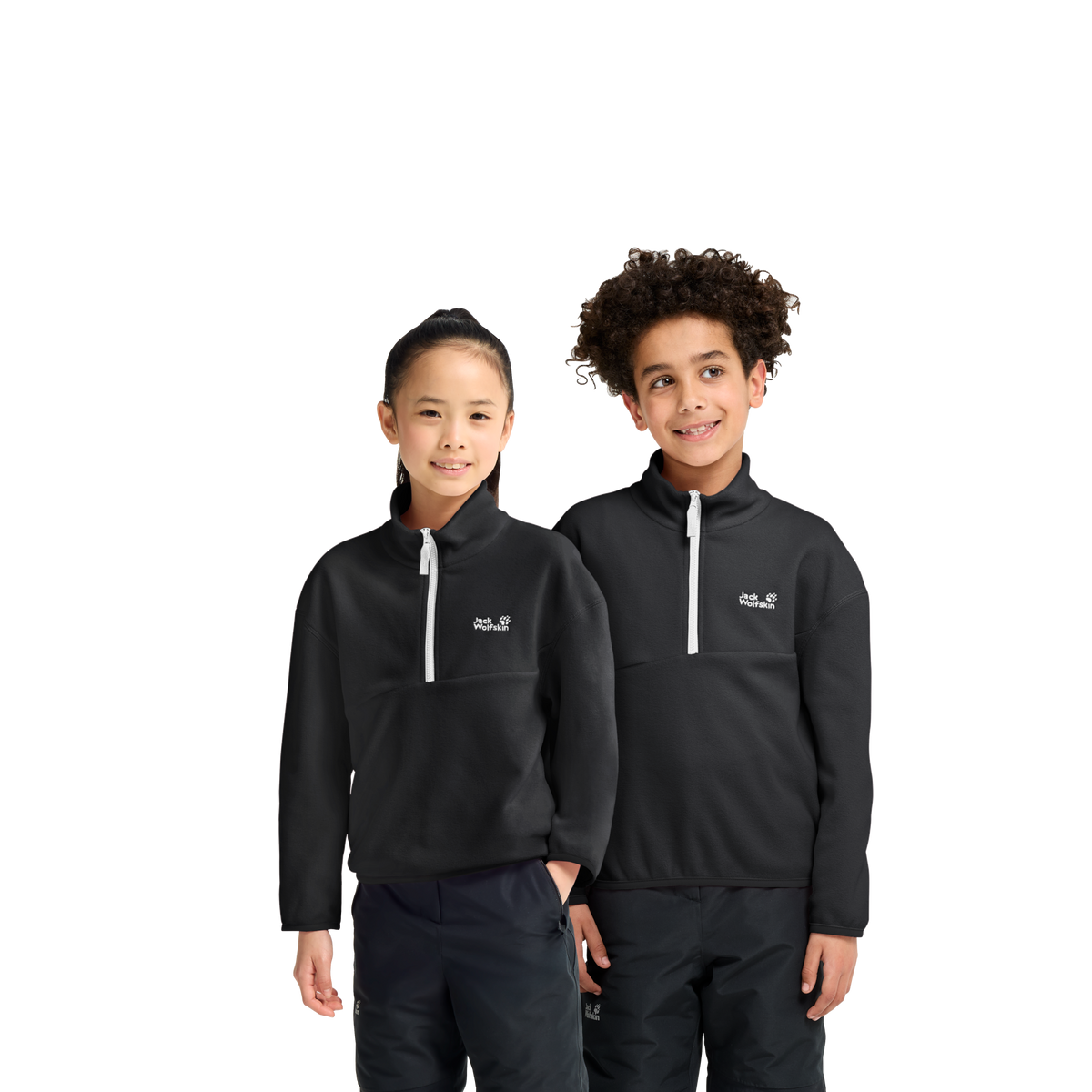 Jack Wolfskin TAUNUS 100 REBEL HZ K PAW Black Studioaufnahme