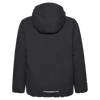Jack Wolfskin GO GLOW JKT K Kinder Winterjacke Black – Packshot Seitenansicht