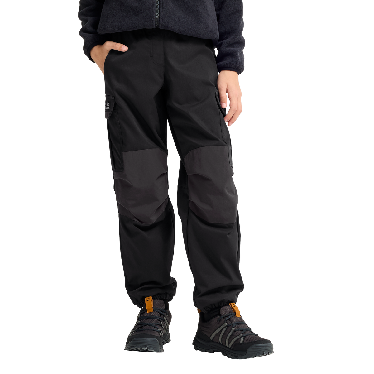 Jack Wolfskin CARGO WINTER PANTS K Kinder Winterhose Black 17